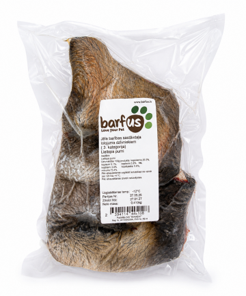 Barfus liellopa purni
