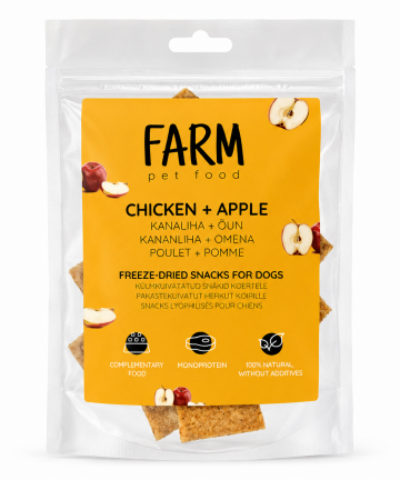Farm Pet Food F/D Chicken + apple
